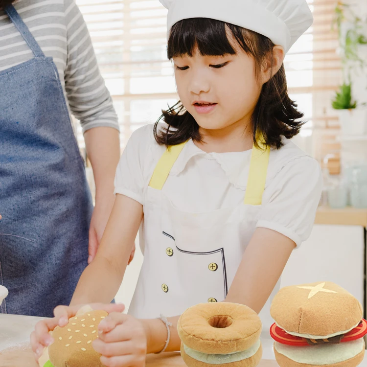 Набор сэндвичей из фетра наборы для ролевых игр сэндвич-гамбургеры Тако-панини игрушки детской