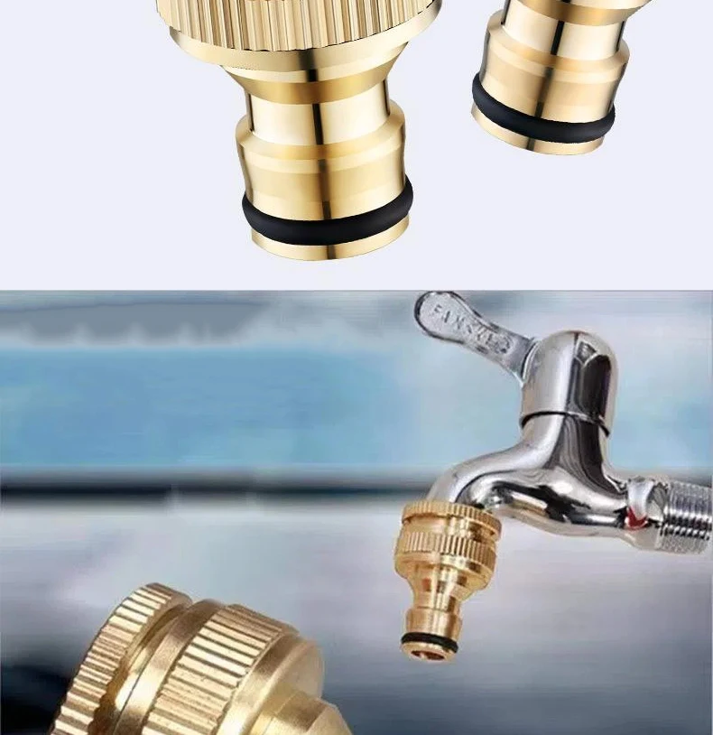 Lsp116 Solid Brass Garden Hose Fittings Connectors Adapter Heavy Duty