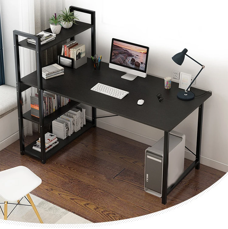 Executive computer wooden home office desk modern luxury organizer furniture