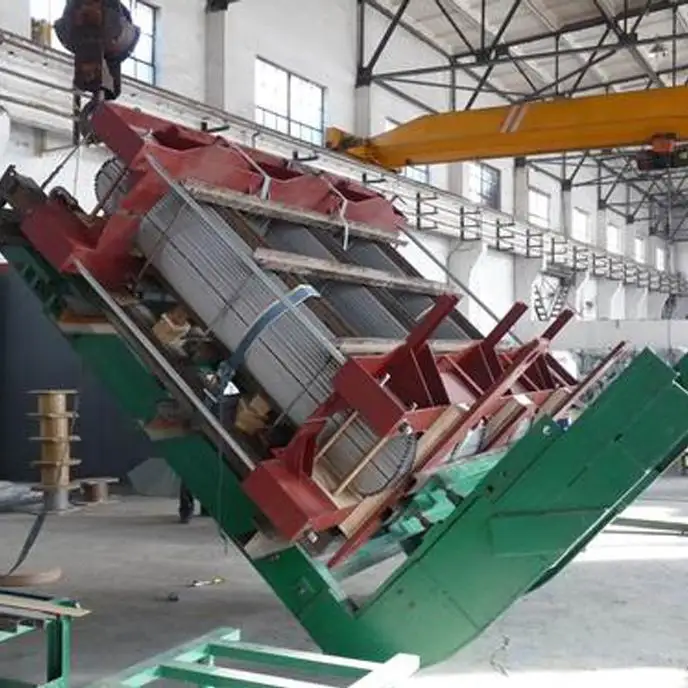 Core Stacking Assembly Alibaba.com: Automatic Distribution Transformer Core Stacking Tilting ...