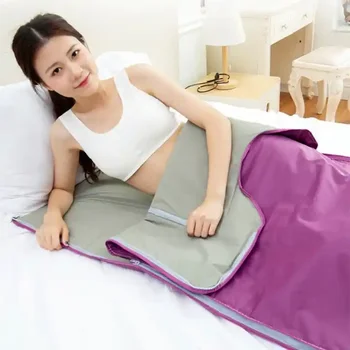 Home Spa Portable Slimming Infrared Sauna Blanket for weight loss and detox