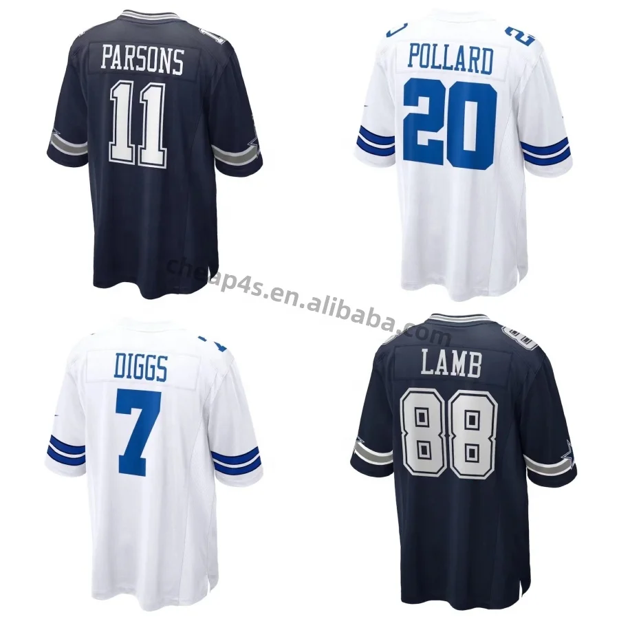 Wholesale CeeDee Lamb Dallas Football Jerseys 88 Hot Sale Stitched