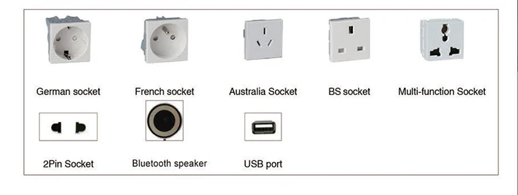Philippines Popular CAT 6 Network 2 Port Rj45 Floor Socket Box Outlet