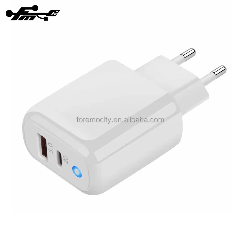 PD Fast Charging TYPE C Travel Adapter QC Wall Charger for Iphone Mobile Phone Iphone 14 Pro Max Inteligente 35W FMC