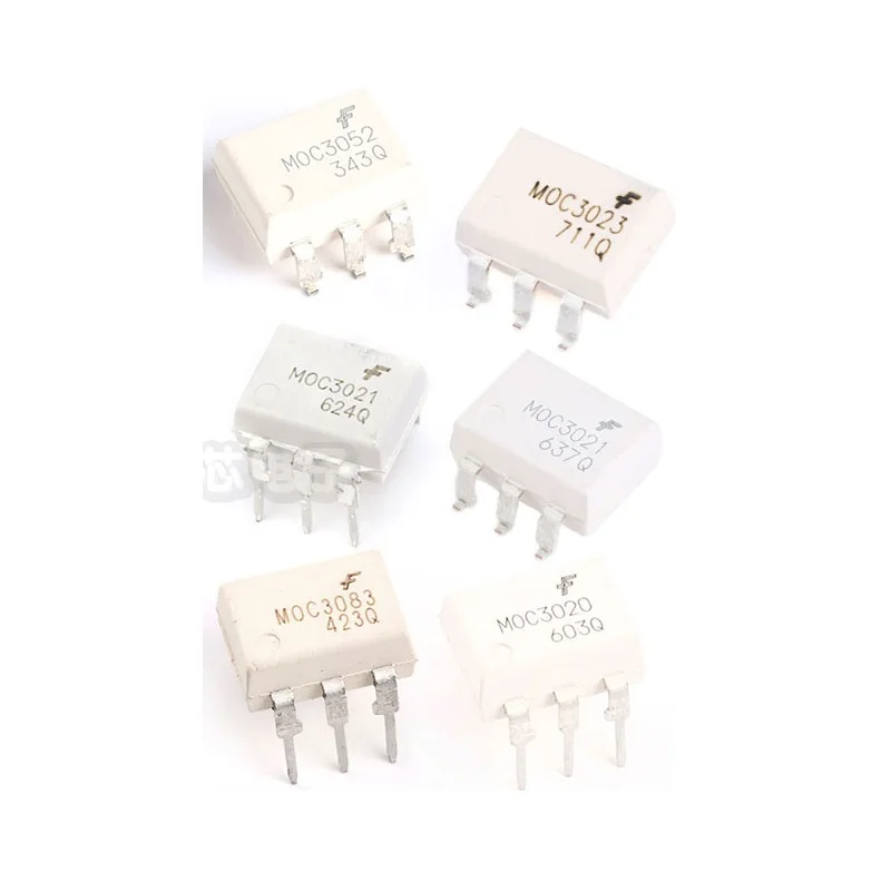 Integrated Circuits Electronic Components IC MOC3020 3021 3022 3023 3041 3043 3052 3062 3063M