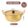18cm diameter, 8cm height instant noodle pot with lid