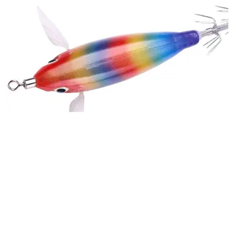 Wholesale Cheery 8cm 6G Brine Luminous Shrimp Squid Clamp Bait ABS Material Printed Ice Fishing Technique for River – Hard Lure – view 4