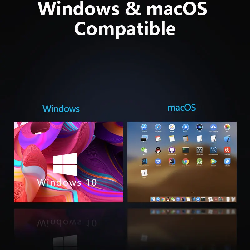トリプルラップトップスクリーンエクステンダーデュアル15インチ