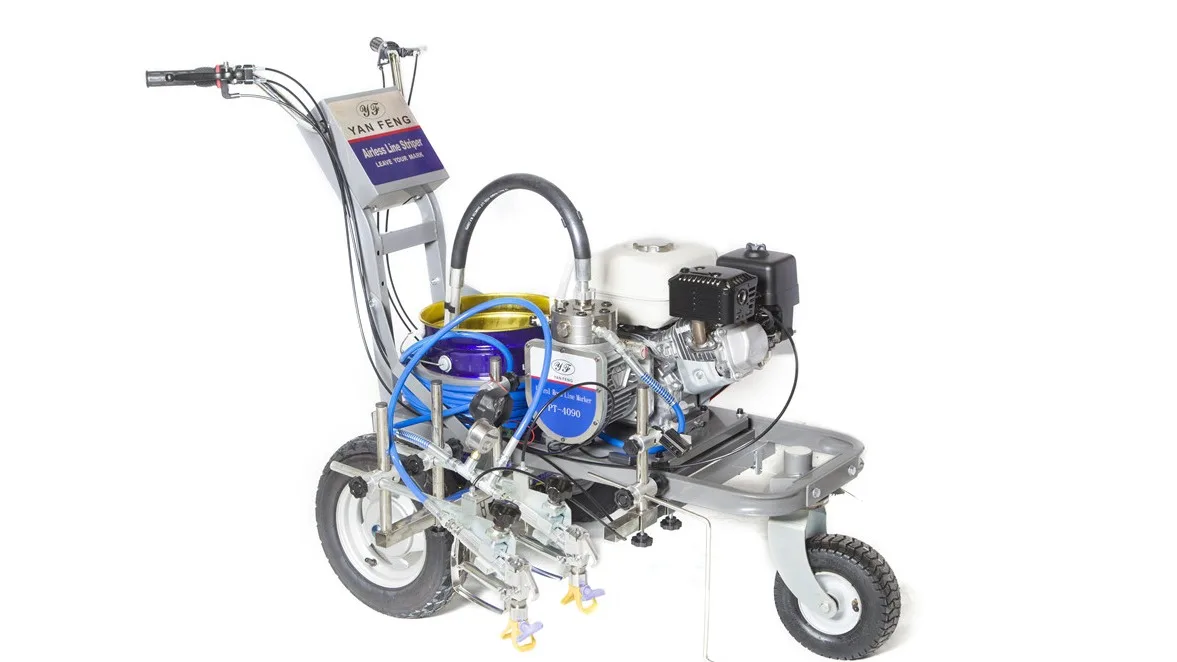 Selfmoving Road Line Marking Paint Machine For Zebra Buy Road Line