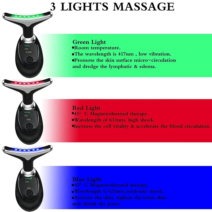 Beauty Device Skin Care Tools Neck Care Device Electric Face Massager
