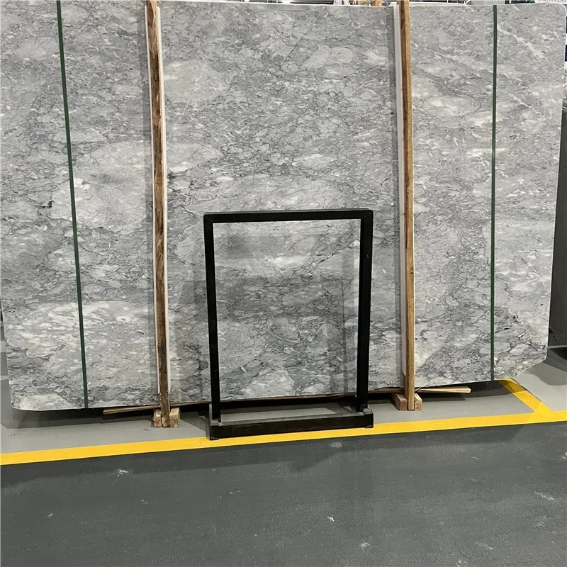 인기 판매 글로리아 그레이 대리석 슬래브 – 주거 및 프로젝트용 벽면·바닥 디자인, 공장 가격, 광택 마감 그레이 대리석