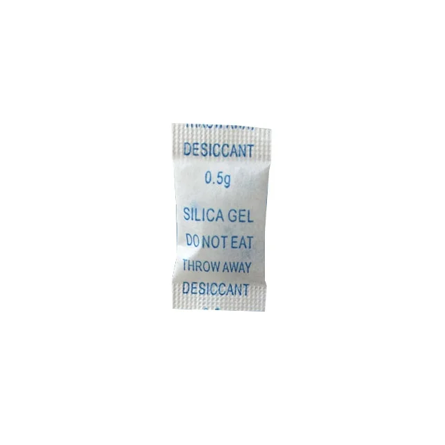 Micro bag 0.5 g FoodGrade silica gel for food and pharmaceutical
