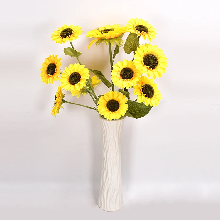 Ramos De Girasoles Artificiales Para Boda,Ramo De Novia,Decoración Del  Hogar - Buy Flores Girasoles,Casa Decoración Flor,Flores De Girasol  Artificial Product on Alibaba.com