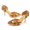 Tacco oro 8 cm