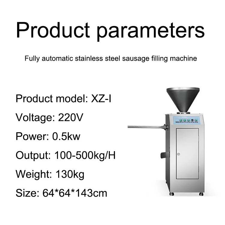 Meat Product Making Machine Salami Sausage Clipper Greatwall Double Clipper