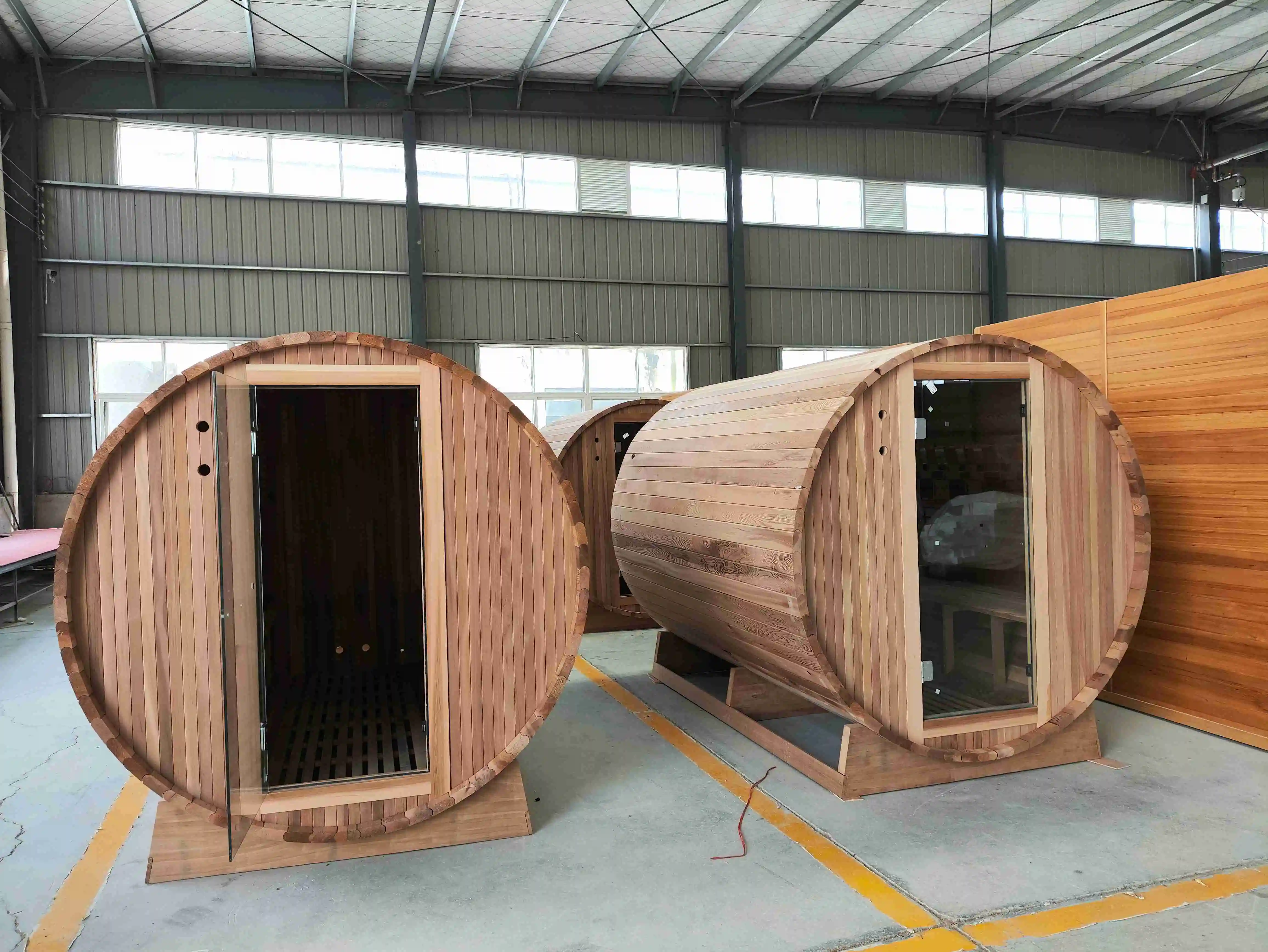 Portable Cabin Sauna Hemlock Barrel Sauna Outdoor Sauna For Sale Buy