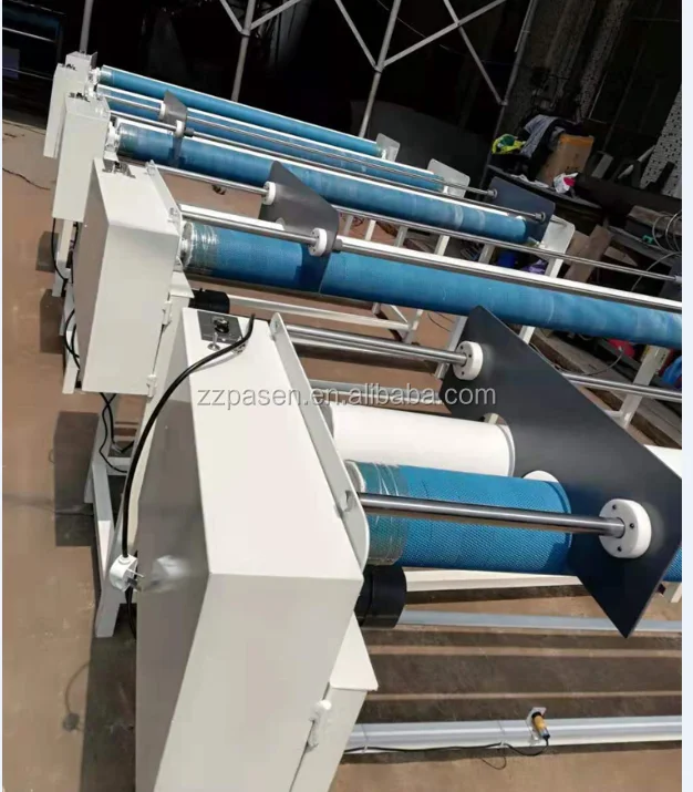 Paper Table Cloth Rolling Fabric Roll Inspecting Packing Machine