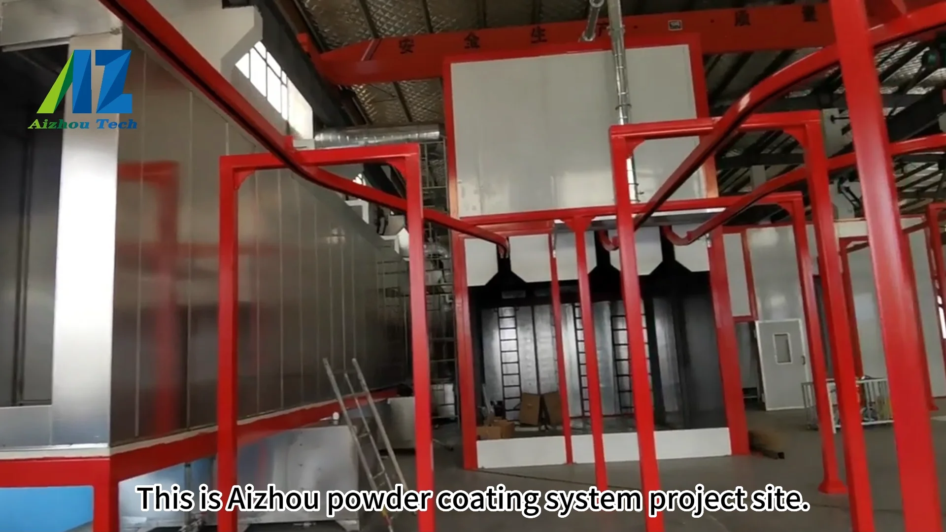 Cylinder Lpg Automatic Filter Powder Coating Recovery Reclaim Booth