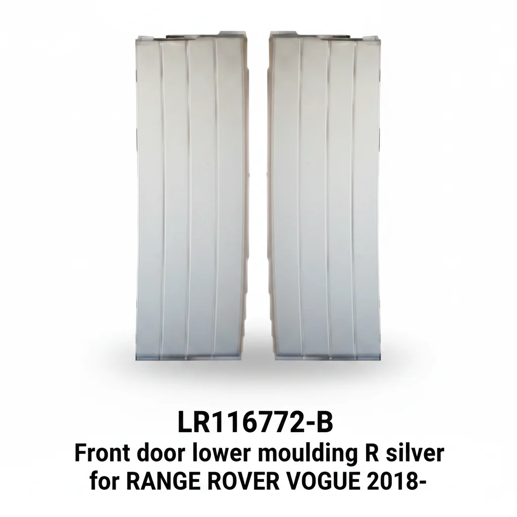 LR116772-B Easy Installation OE Standard Front Door Lower Moulding R Silver for RANGE ROVER VOGUE 2018-