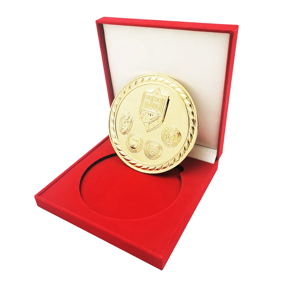 Oneway Custom Sublimation Challenge Collectible Lucky Metal Souvenir Ancient Silver Coins Custom Challenge Gold Coin