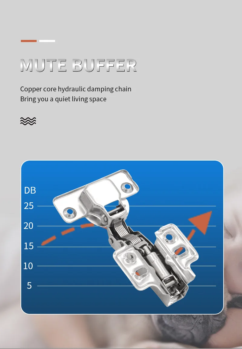 Shengxin Furniture 35mm Cup Soft Closing Hydraulic Stainless Steel