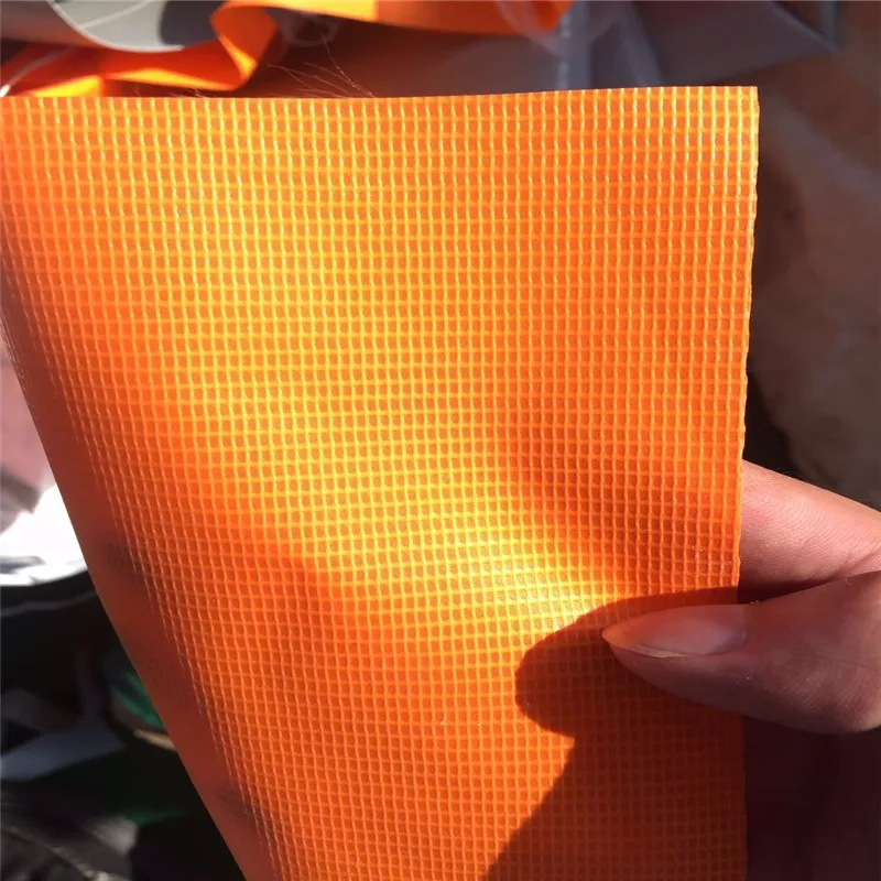 500D 1000D пластиковый брезент водонепроницаемый ПВХ покрытием ткань виниловая для грузовика холст