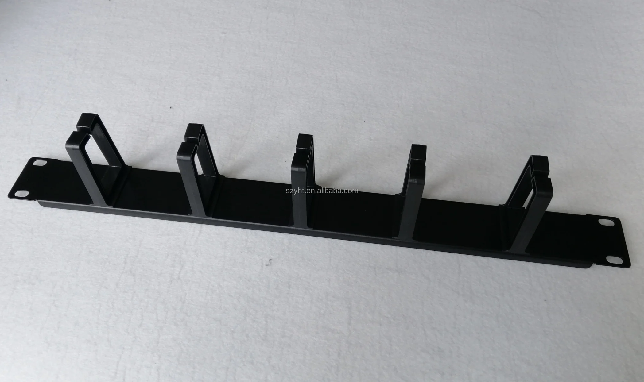 fiber optic 19inch rack mounted optical cable management panel in metal material