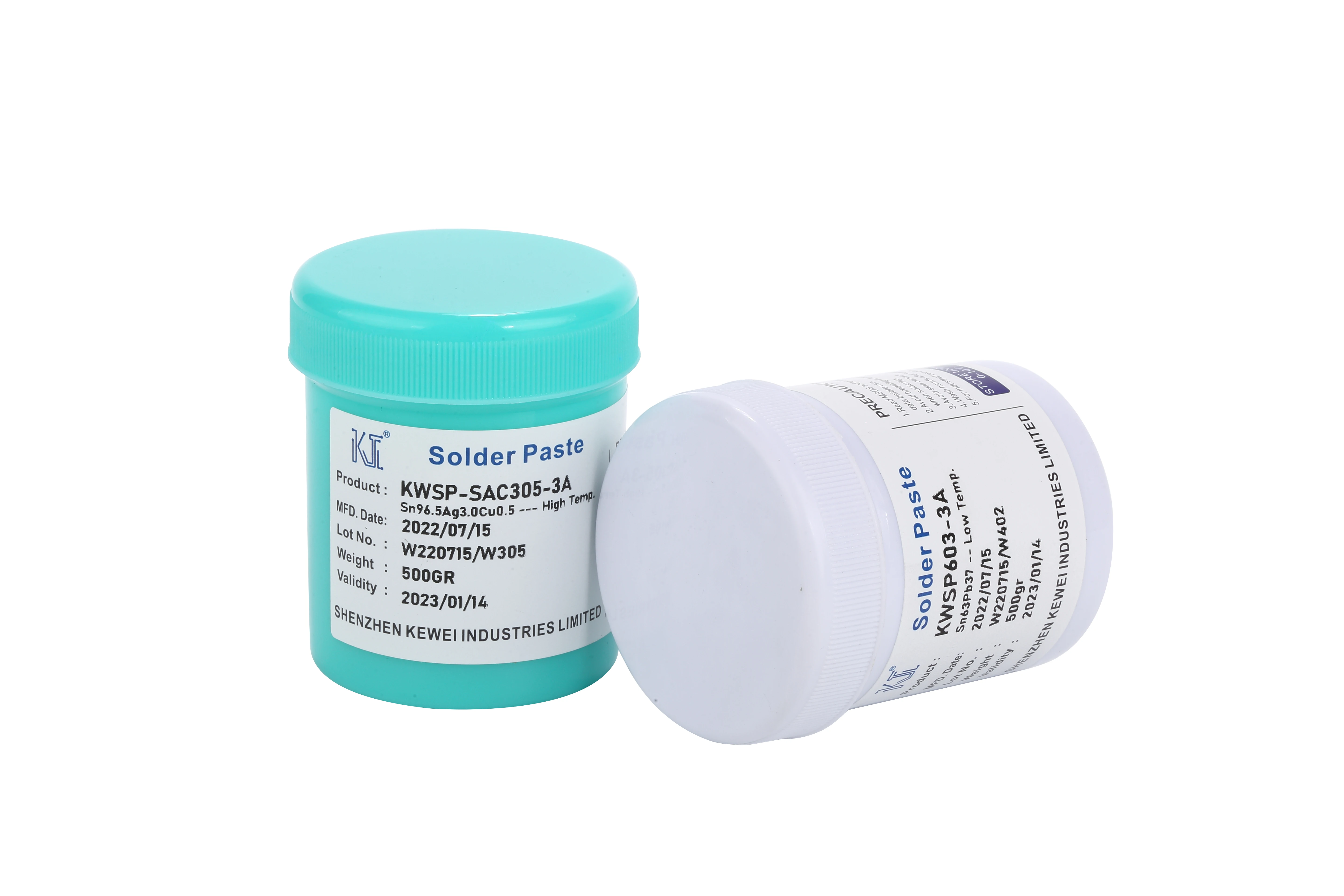 Sn42/Bi58 T4 Lead Free Solder Paste No Clean, 138℃ Melting Point (30gx4packs - View #2