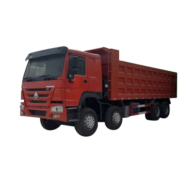 China High Quality Sinotruk HOWO 6*4 8x4 12 Wheel RHD LHD 30ton Dumper 371HP Used Tipper Dump Truck