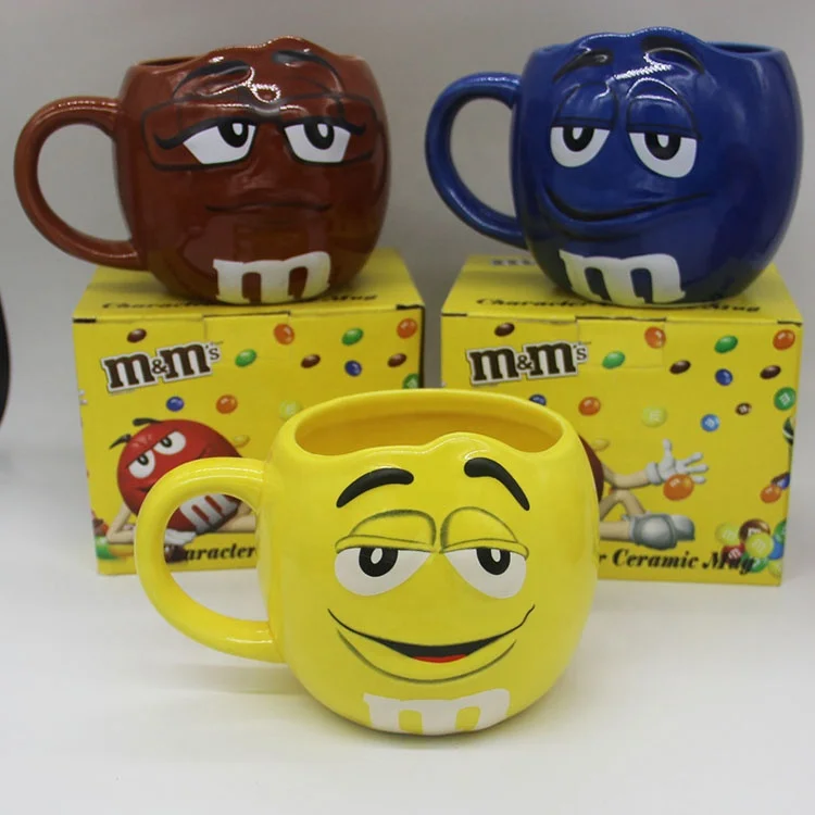 2019 New Creative Ceramic Big Milk Coffee Emotional Cup Mug