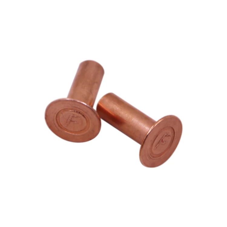 Shoe Less Rivet Customized Size Semi Trailer Heavy Duty Truck Brake Lining Shoe Rivets ...