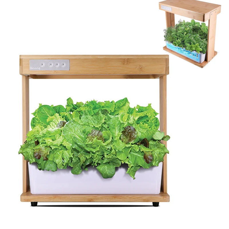 Phone App Remote Control New Designed Hydroponic Trough Plastic Nft Trays Growing System Black White Marketing Hot PVC Key Food