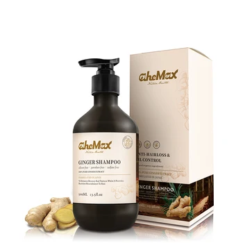 AHCMAX Hair Shampoo Brands Hair Oil Treatment Growth Spray Ginger Shampoo