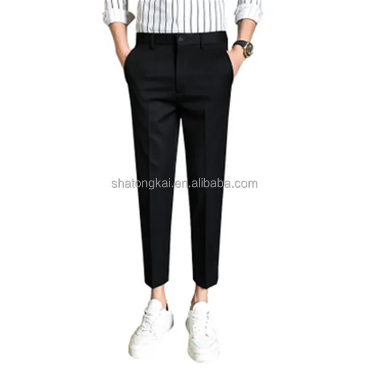 Buy Louis Philippe Sport Navy Blue Cotton Slim Fit Self Pattern Trousers  for Mens Online  Tata CLiQ