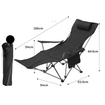 Hot in North America folding beach chaise lounge chair camping chairs folding camp chair folding outdoor