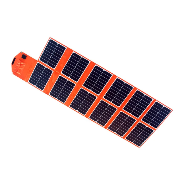 Hot Selling Factory OEM Efficiency 16V Emergency Camping Charging Sunpower ETFE Folded Solar Panel Portable For African Market
