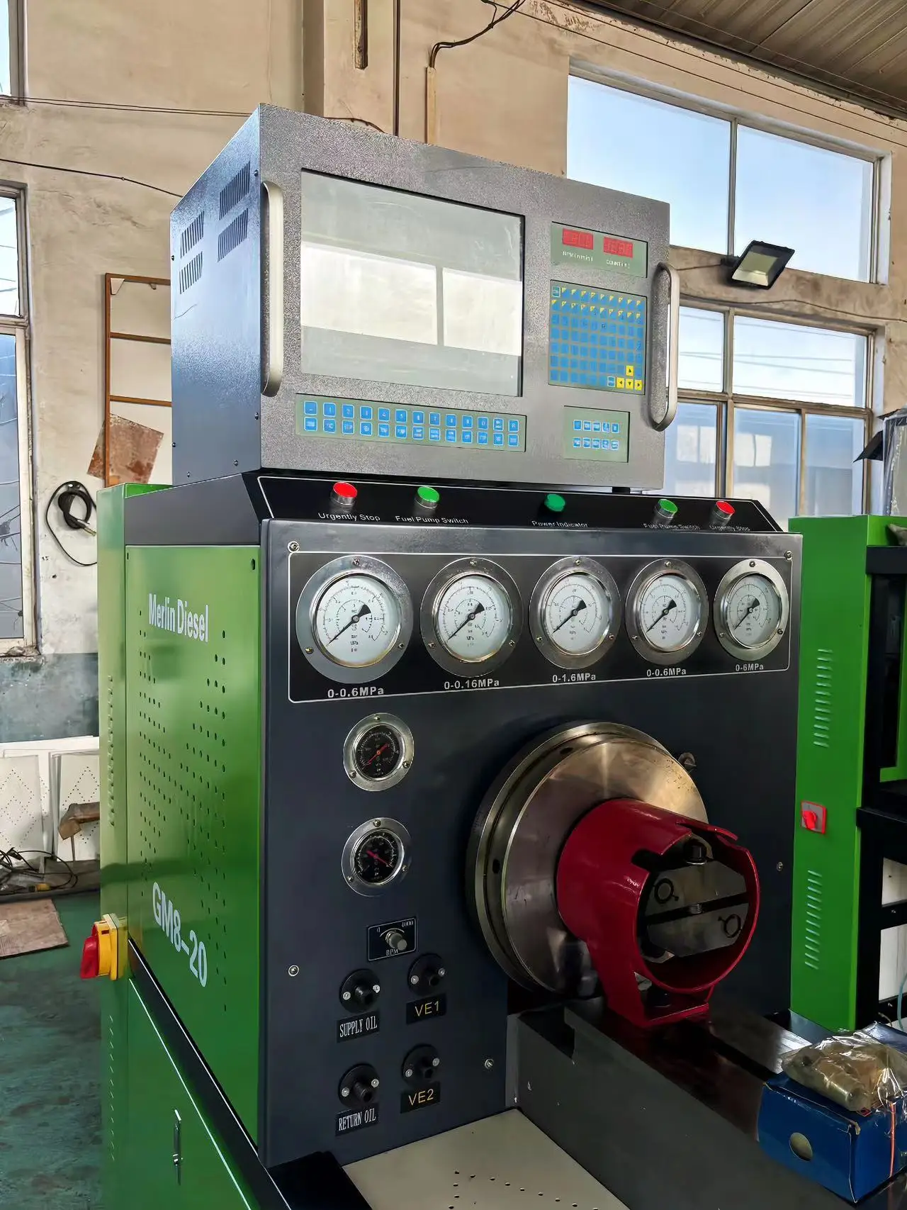 Mingyuan Machine 12psb Injection Pump Test Bench For Inline Pump 