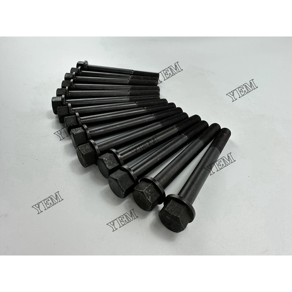 For Kubota D1402 Cylinder Head Screw 19202-03450 Replaces 4