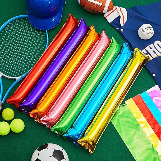 Лидер продаж Прямая поставка с завода цветные Хлопушки Хлопушка гроза палочка надувные шумоизоляторы игрушки по лучшей цене