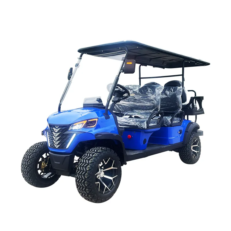 2025 New Mode Iquality Inspection Electric  Parsion Brand Golf Cart 4+2 Seats 2025SDZX12PTPR12101