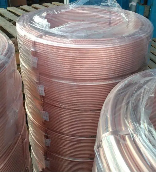 Custom Commercial Copper Annealed Coil Pipe 10mm