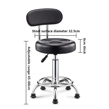 OEM hospital clinic assistant armrest medical doctor operating saddle dentist dental stool chair