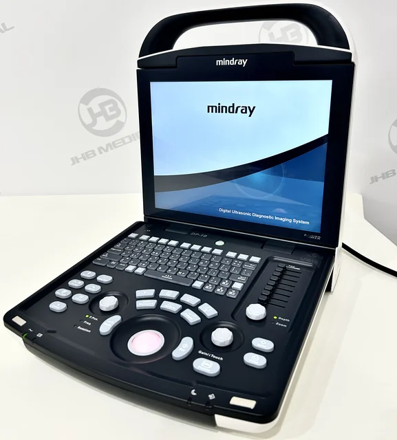 Mindray DP10 Ultrasound Machine Black and White Ultrasound Equipment With Original and Compatible Probe Transducer Echo