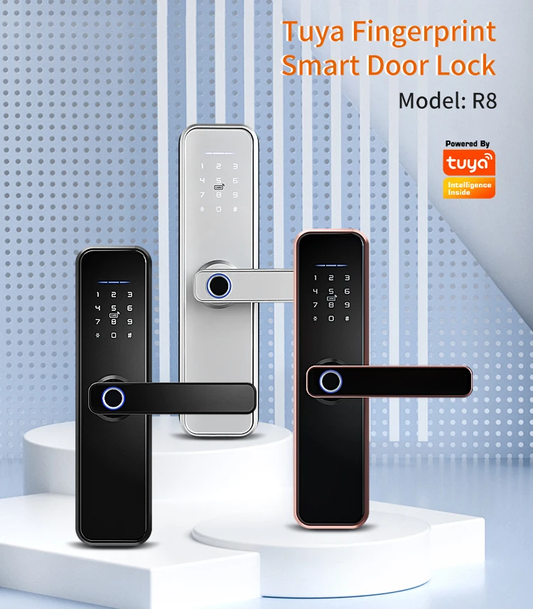 Tediton Waterproof Digital Smart Key Door Wifi Outdoor Lock