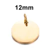 Inner hole gold 12mm