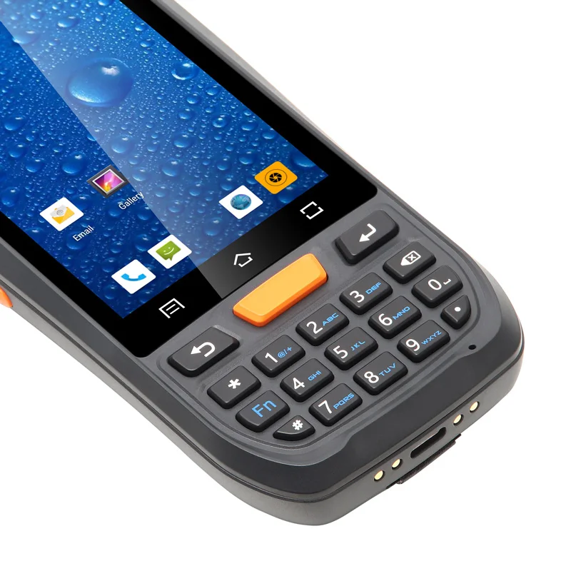 OEM ODM ручная пресс-форма для UNIWA HS001 4 дюйма IP67 Android 9 0 прочный КПК 1D/2D QR сканер штрих-кода Walkie Talkie мобильного телефона из закаленного