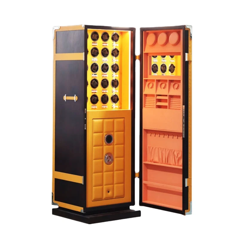 Индивидуальная намотка часов безопасный огнеупорный Сейф для отпечатков пальцев сейф отелей роскошный