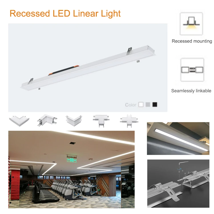 Recessed LED Linear Light