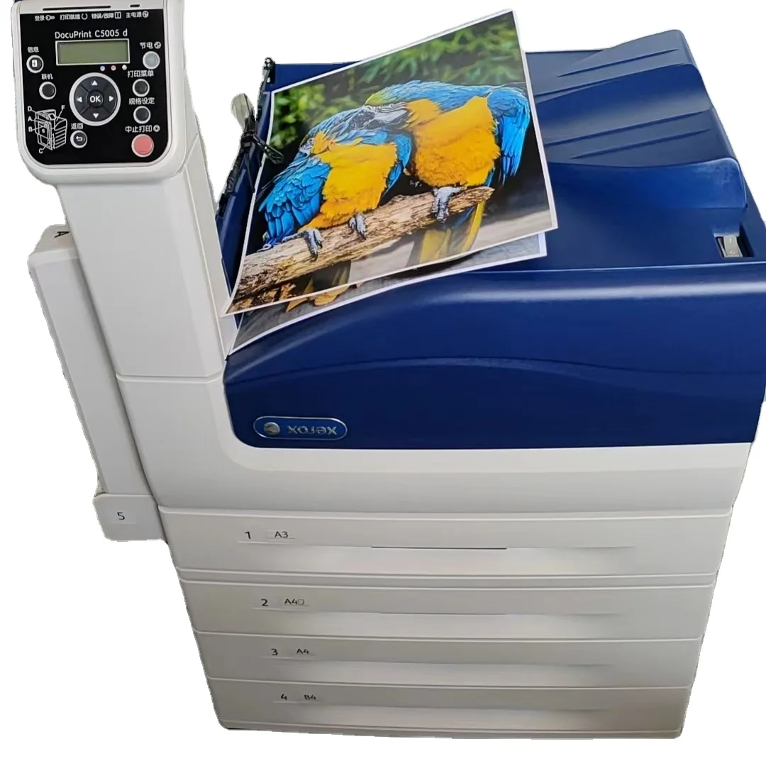 Xerox Docuprint C5005d - High-Speed Color Printer Control Panel