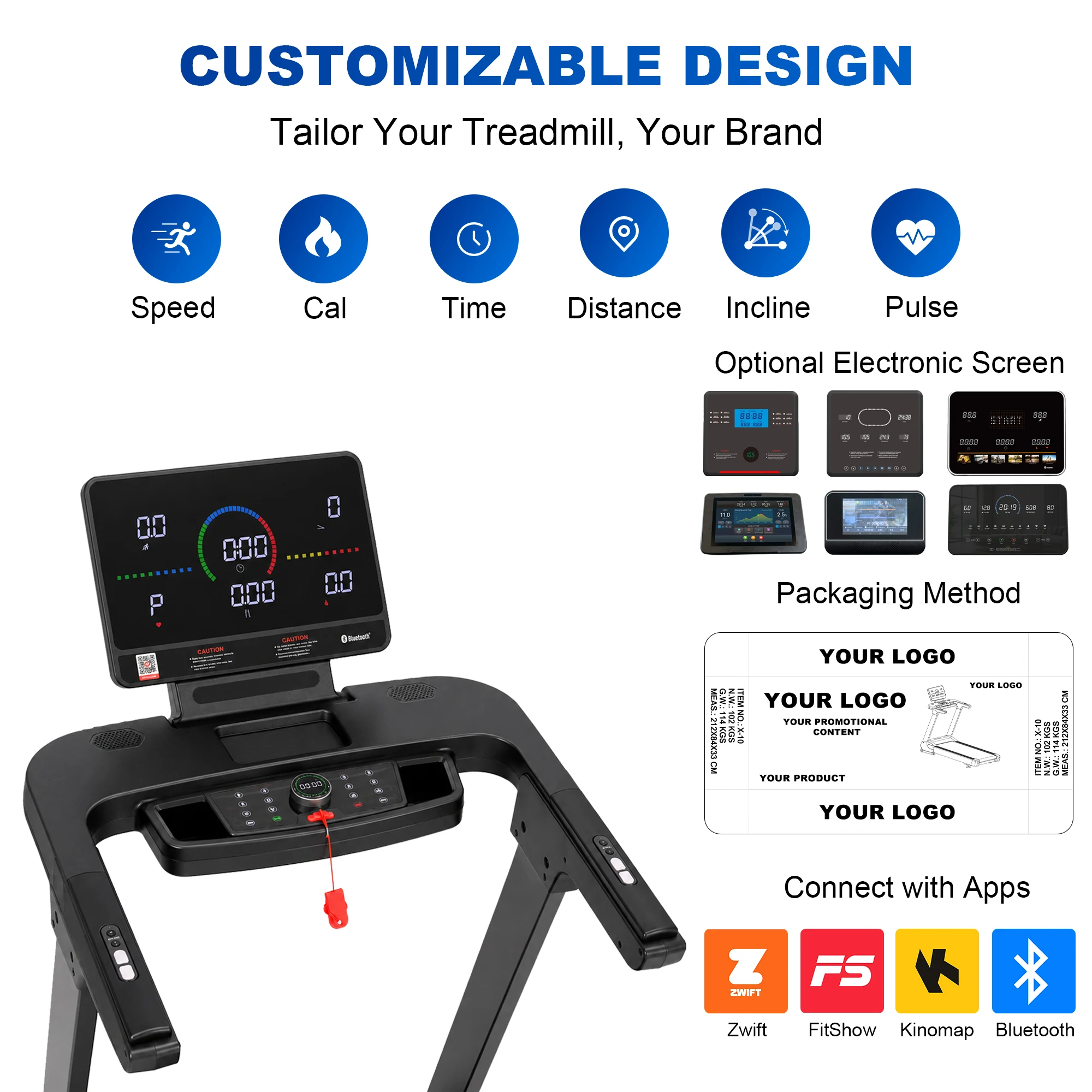 Running Machine Gmy Exercise Gym Fitness Equipment Wholesale Home Use Walking Pad Treadmill for Elderly